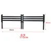 Valla Modular de Jardín para Exteriores, Pantalla Divisoria de Montaje en Suelo para Patio, Valla Protectora para Plantas Trepadoras