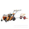 Nuevo Cortacésped de Tracción en las Cuatro Ruedas, Trituradora de Césped Diésel, Cortacésped Multifuncional a Gasolina, Rotocultivador Micro para Huertos y Maíz