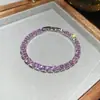 Pulseira Quadrada Geométrica com Fivela de Zircônia Super Flash, Fashion, Simples e Versátil, Joia de Luxo Leve e de Alta Qualidade para Mulheres