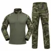 Traje de Combate Rana Yitai G2 Uniforme de Entrenamiento Set para Hombre Manga Larga Estilo Americano Camuflaje Mc Ropa Táctica para Exteriores Envío Transfronterizo