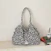 Bolso Tote Versátil de Ante con Estampado de Leopardo Vintage Doble Cara de Nicho de Gama Alta Gran Capacidad para Viajes Diarios Bolso de Hombro Versión Coreana