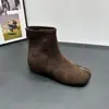 Botas Estilo Retro com Bico Duplo Falso e Salto Interno de 5cm - Novidades Outono/Inverno 2026 - Chelsea Confortáveis, Versáteis e Emagrecedoras