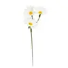 Ramo de Manzanilla Artificial Flores Falsas para Arreglos de Piso de Boda Decoración de Salón de Bodas Flores Artificiales de Plástico Arreglo Floral DIY