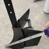 Micro-azada arado para zanjas altura ajustable ancho y estrecho envío gratis suelo suelto arado de volteo reja de arado ensanchamiento cuchilla para zanjas accesorios para arado de zanjas