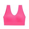 Fitness transfronteiriço plus size colete esportivo correndo ioga à prova de choque confortável com almofada no peito roupas íntimas esportivas beleza sutiã traseiro