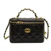 Bolsa de Corrente com Strass Feminina Outono Novo Design de Nicho de Alta Qualidade Grande Capacidade Transversal Portátil Bolsa Saco