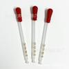 Fornecimento direto da fábrica conta-gotas de difusão de vidro e cobre 1ML7*110 cabeça oblíqua pontiaguda frasco conta-gotas de óleo preço alto excelente
