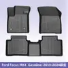 Europeo Adecuado para Ford Focus Mk4 2019-2024 Combustible 3D para Todo Clima TPE Alfombrillas para Piso de Coche