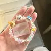 Nuevo Lindo Pulsera de Estrella Chiikawa Little Ji Yi para Mujer, Pulsera de Perlas Dulce y Versátil de Verano para Niñas