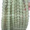 Pedras Redondas de Calcedônia Água Clara Otimizadas com Cor Adicionada, Pedras de Jade Hetian, Acessórios para Joias DIY Atacado, Pedras Soltas de Calcedônia Água Clara