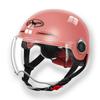 Capacete 630 Verão Fresco com Viseira Longa, Capacete de Ciclismo, Chapéu Feminino à Prova de Vento Estilo Verão, Respirável para Mulheres de Patinete Elétrico e Motocicleta