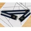 Cinturón Perezoso de Celebridad de Internet para Mujer Versátil Decorativo Sin Costuras Elástico Cinturón Elástico para Jeans Estilo Ins Cinturón sin Agujeros Venta al Mayoreo