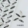 Cristal Dongzhou 11*3 Marquise Fina Fondo Puntiagudo Diamante Chapado en Plata Flash K9 Vidrio Oval Puntiagudo Joyería Accesorios para Arte de Uñas DIY
