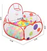 Cerca para Piscina de Areia Infantil, Brinquedo Piscina de Bolinhas Oceânicas, Piscina Tenda de Tiro Dobrável para Interior, Jogo de Praia Cassia Escalada