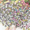 Parche de uñas de color para niños 30 tipos de flores diferentes blanco y negro suministros de uñas pegatinas troqueladas 3D tridimensionales estilo pequeño y fresco