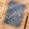 Caderno A5 maré nacional ameixa orquídea bambu crisântemo alto valor de cor fecho grosso logo impresso personalizado bloco de notas para escritório empresarial