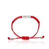 Pulsera Grabada de Acero Inoxidable con Cierre de Posicionamiento, Pulsera Trenzada de Hilo Rojo con Cierre de Posicionamiento, Pulsera Grabada