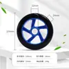 Ventas Directas de Fábrica Ruedas PU Personalizadas, Ruedas Universales para Coches de Juguete, Carros Infantiles, Carros de Compras, Ruedas para Equipos Médicos 120*24mm