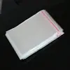 Bolsas Transparentes de Empaque Opp en Stock, Bolsas Largas Autoadhesivas, Bolsas para Empaque de Papelería, Bolsas Adhesivas de Almacenamiento y Clasificación