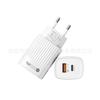 Cargador de CA recto 5v2a es adecuado para teléfono móvil Apple 1usb 1pd toma multi-puerto qc3.0 cabezal de carga rápida