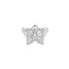 Estilo Europeo y Americano Acero de Titanio Colgante de Mariposa Pulsera Collar Aretes Material Decorativo Colgante Acero Inoxidable 304 Accesorios de Joyería