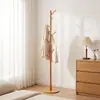 Perchero simple, perchero de pie, solución de almacenamiento doméstico fácil de usar para ropa, perchero para ropa de dormitorio, perchero reforzado para bolsas de interior