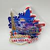 Imanes de Refrigerador de Ciudades Americanas Transfronterizas Souvenirs de Viaje Creativos de Varias Regiones Decoraciones Magnéticas 3D