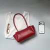 Bolso Nuevo de Gamuza para Otoño e Invierno Versátil Estilo Coreano Nicho Bolso Baguette de PU Bolso de Hombro de Terciopelo de Alta Gama para Mujer