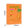 Venta Caliente Transfronteriza Rústica Parche Coreano de Ginseng Caja Amarilla Fórmula Suave Cuidado de las Articulaciones Extracto de Hierbas Parche de Salud