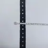 En stock Pantalones de Cinta con Remaches de 2CM Tira Lateral Accesorios Decorativos para Mochila Bolsa de Cosméticos