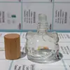 Frasco de Perfume Spot 10ml 20ml com Tampa de Madeira Frasco Sub-Frasco de Perfume Portátil Frasco Vazio com Borrifador de Pressão Frasco de Amostra de Perfume