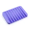 Cross-border Silicone Soap Rack Dreno Caixa de sabão Novo criativo quadrado não perfurado banheiro armazenamento rack caixa de armazenamento de sabão