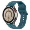 Extra Grande para Samsung Watch6 Pulseira Samsung Watch4 Pulseira Watch5 Groove Plástico Cor Fivela Silicone Relógio