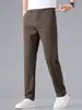 Ropa para Hombre Casa de Arce / Pantalones Casuales Largos Ajustados Delgados de Verano Elásticos para Hombre