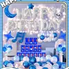 En stock decoración de globos color macarrón tema de cumpleaños para adultos y niños venta al por menor
