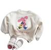 (Autorización) Sudadera de Forro Polar con Estampado de Dibujos Animados para Niñas 2026, Sudadera de Forro Polar Infantil para Bebés Otoño e Invierno