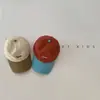 Gorra de Béisbol Infantil con Elegante Bordado de Letras y Diseño Color-Blocking para Primavera y Otoño, Gorra de Sol de Moda para Niños