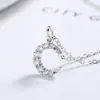 Collar de Luna para Mujer Plata de Ley S925 Colgante de Estrella Negra Creciente Cadena Clavicular Retro Europea y Americana Estilo Coreano Joyería Simple de Plata