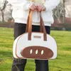Bolsa de viaje para mascotas, transportadora de gatos, bolsa portátil para gatos, bolso de hombro para perros pequeños con cabeza abierta, accesorios para perros portátiles y transpirables