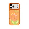 Ventas directas del fabricante: Funda de teléfono de silicona líquida floral de tulipán simple estilo coreano para iPhone 18 Pro Max, producción y venta al por mayor