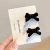 Nuevo Pasador Estilo Coreano Lazo Pinza Pequeña Femenino Gama Alta Lindo Pasador de Princesa Pasador para Flequillo Lateral Accesorios para el Cabello