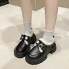 Mocasines estilo británico para mujer, nueva colección de invierno 2026, forrados de felpa para abrigar, zapatos de algodón retro, de suela gruesa, que aumentan la altura, mullidos, zapatos pequeños de piel