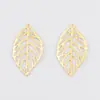 Acessórios Pingente Folha 3D Vintage, Charms de Folha, Novos Acessórios de Cabelo Estilo Chinês Hanfu, Brincos para Fazer DIY Atacado