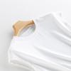 Anting Lu verão cor sólida manga borboleta pequena 24 novo camiseta de manga curta pequena feminina slim fit top de segunda pele