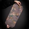 Estilo Zen Chino Hilo Xiangyun Tapete Pequeño para Té Manteles Cortos Cojín Camino de Mesa Vintage de Tela Accesorios para Ceremonia del Té Engrosado de Doble Cara