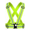 Chaleco reflectante de seguridad para conductores de noche con correa ajustable y elástica para el brazo