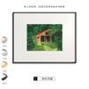Bosque Flotante Cha Paisaje Curativo del Bosque Nórdico Pintura Decorativa Habitación Infantil Casa de Huéspedes Ilustración Fresca Estilo Colgante de Pared