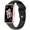Adequado para Huawei Band 10/9/8 Pulseira de Silicone com Fivela Invertida Pulseira de Pulso de Reposição de Silicone Fashion Huawei Band8