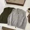 Outono de 2025 Novo Estilo Coreano Simples Casual Versátil Colete de Tricô Feminino Solto Casual Versátil Top 8209