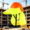 Chapéu de Proteção Solar para Canteiro de Obras, Capacete de Segurança Respirável com Aba Larga, Protetor Solar para Trabalho na Construção, Ferramenta de Proteção Solar com Aba Larga